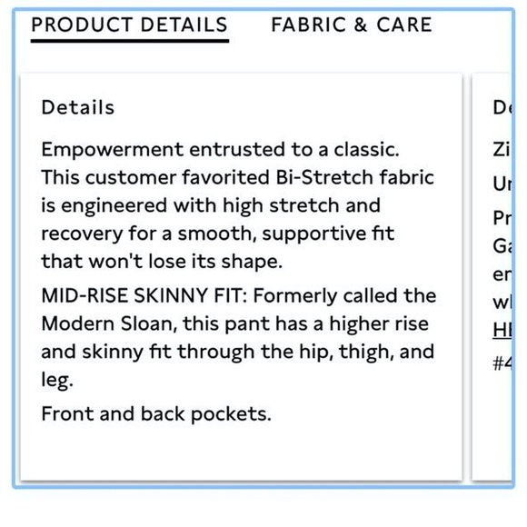 BANANA REPUBLIC Skinny Sloan Pant - Picture 3 of 6